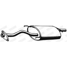 Глушник вихлопних газів кінцевий WALKER 71129