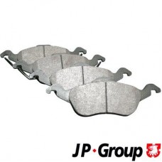 1563600910 JP GROUP Комплект гальмівних колодок дисковий гальм