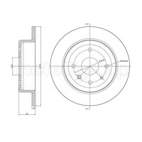 800-1559C CIFAM Гальмівний диск