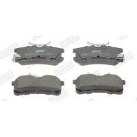 572520J JURID Комплект гальмівних колодок дисковий гальм