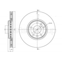 23-1334C METELLI Гальмівний диск