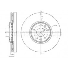 23-1334C METELLI Гальмівний диск