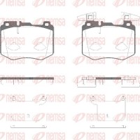 1883.20 REMSA Комплект гальмівних колодок дисковий гальм