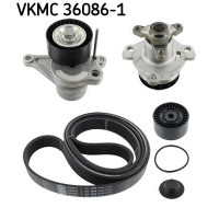 VKMC 36086-1 SKF Водяний насос комплект ручейкових ременів