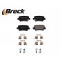 24086 00 704 10 BRECK Комплект гальмівних колодок дисковий гальм