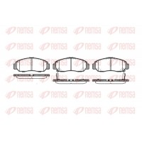 0747.12 REMSA Комплект гальмівних колодок дисковий гальм