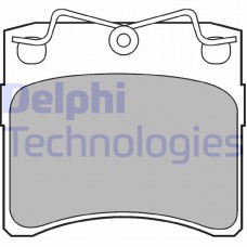 LP785 DELPHI Комплект гальмівних колодок дисковий гальм