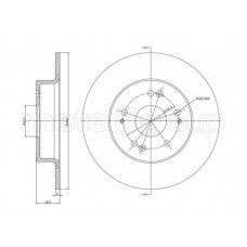 23-1330C METELLI Гальмівний диск