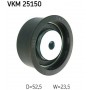 VKM 25150 SKF Паразитный / Ведущий ролик, Зубчастий ремінь