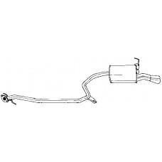 24612 SIGAM Глушник вихлопних газів кінцевий