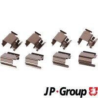 1163651610 JP GROUP Комплектуючі колодки дискового гальма