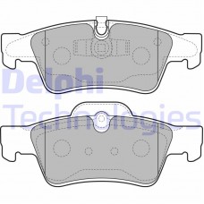 LP2124 DELPHI Комплект гальмівних колодок дисковий гальм