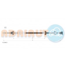 11.0145.1 ADRIAUTO Трос управління зчепленням