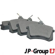 1163705810 JP GROUP Комплект гальмівних колодок дисковий гальм