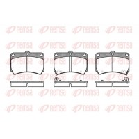 0212.12 REMSA Комплект гальмівних колодок дисковий гальм