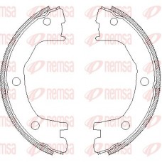 4712.00 REMSA Комплект гальмівних колодок, стояночная тормозная система