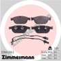 25160.200.2 ZIMMERMANN Комплект гальмівних колодок дисковий гальм