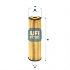 25.050.00 UFI Масляний фільтр