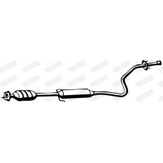 Середній глушник вихлопних газів WALKER 15124