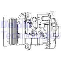 CS20508 DELPHI Компресор кондиціонера
