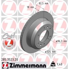 285.3523.20 ZIMMERMANN Гальмівний диск