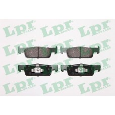 05P1702 LPR Комплект гальмівних колодок дисковий гальм