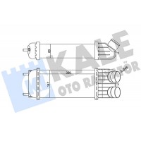 343700 KALE OTO RADYATÖR Интеркулер