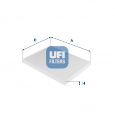 53.124.00 UFI Фільтр повітря у внутрішньому просторі