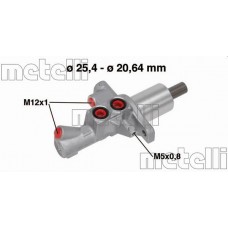 05-0748 METELLI Головний гальмівний циліндр