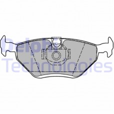 LP1423 DELPHI Комплект гальмівних колодок дисковий гальм