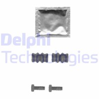LX0327 DELPHI Комплектуючі колодки дискового гальма