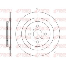 61173.00 REMSA Гальмівний диск