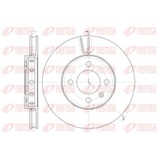 61484.10 REMSA Гальмівний диск