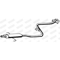 15031 WALKER Середній глушник вихлопних газів