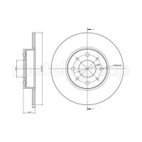 800-987C CIFAM Гальмівний диск