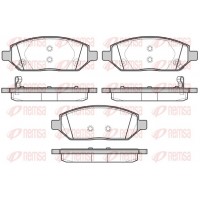 1674.02 REMSA КомплеК т гальмівних колодок, дискове гальмо