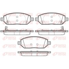 1674.02 REMSA КомплеК т гальмівних колодок, дискове гальмо