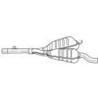 15442 SIGAM Середній глушник вихлопних газів