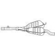 15442 SIGAM Середній глушник вихлопних газів