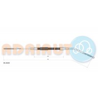 05.0220 ADRIAUTO Тросик, cтояночный тормоз