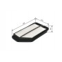 F 026 400 160 BOSCH Повітряний фільтр