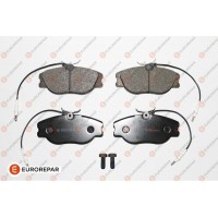 1617249280 EUROREPAR Комплект гальмівних колодок дисковий гальм