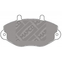 6381 MAPCO Комплект гальмівних колодок дисковий гальм