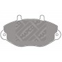 6381 MAPCO Комплект гальмівних колодок дисковий гальм