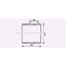 RT6634 AVA QUALITY COOLING Теплообмінник обігрів салону