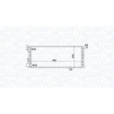 350213154100 MAGNETI MARELLI Радіатор охолодження двигуна