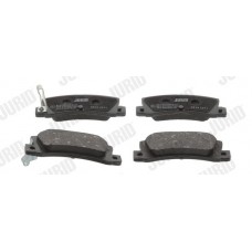 572182J JURID Комплект гальмівних колодок дисковий гальм