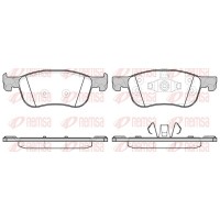 1776.00 REMSA Комплект гальмівних колодок дисковий гальм