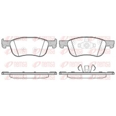 1776.00 REMSA Комплект гальмівних колодок дисковий гальм