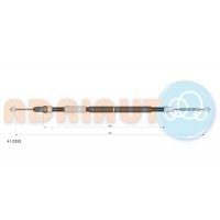 41.0293 ADRIAUTO Тросик, cтояночный тормоз